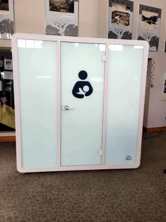 ada compliant lactation pod nursing room