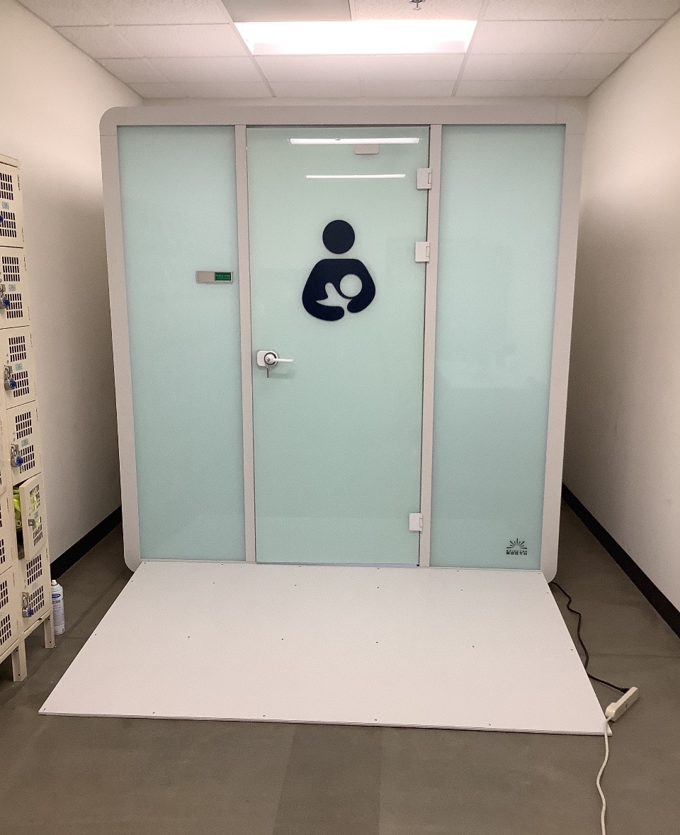 ada compliant mobile lactation pods