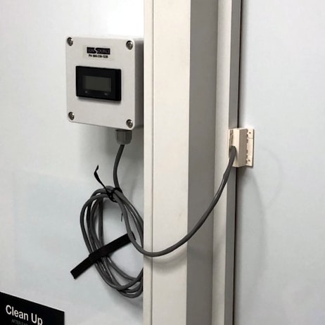 lactation pod door sensor